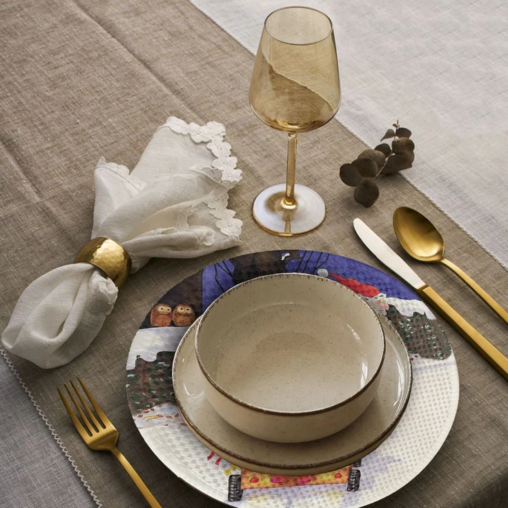 Hermia Concept '3211Supla' Tischset, Mehrfarbig, Ø 37 cm – Bild 3