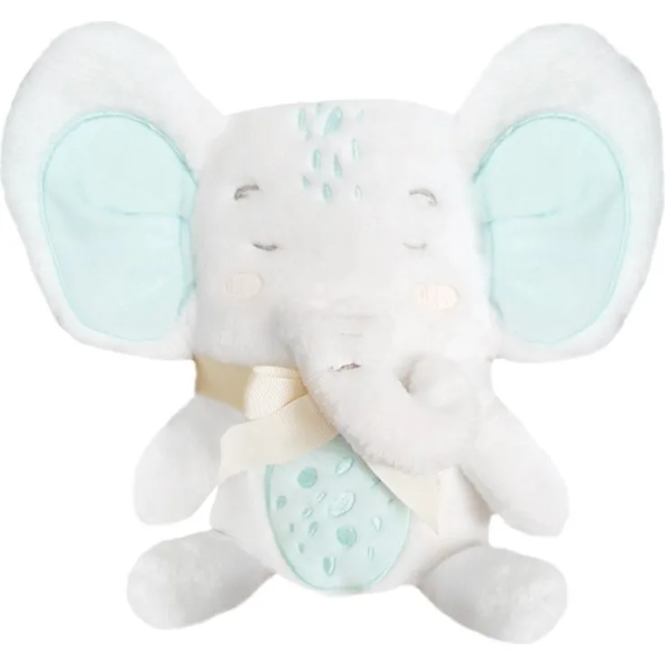 Kikkaboo Babydecke Fleece 3D Tierstickerei, Größe 100 x 75 cm, Kuscheltier türkis
