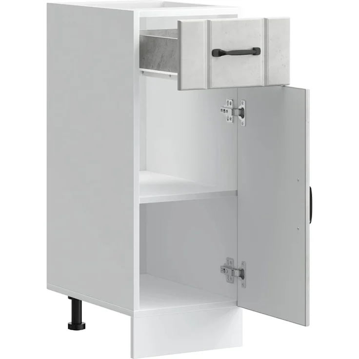 vidaXL Küchen-Unterschrank Lucca Betongrau Holzwerkstoff 853701 – Bild 5