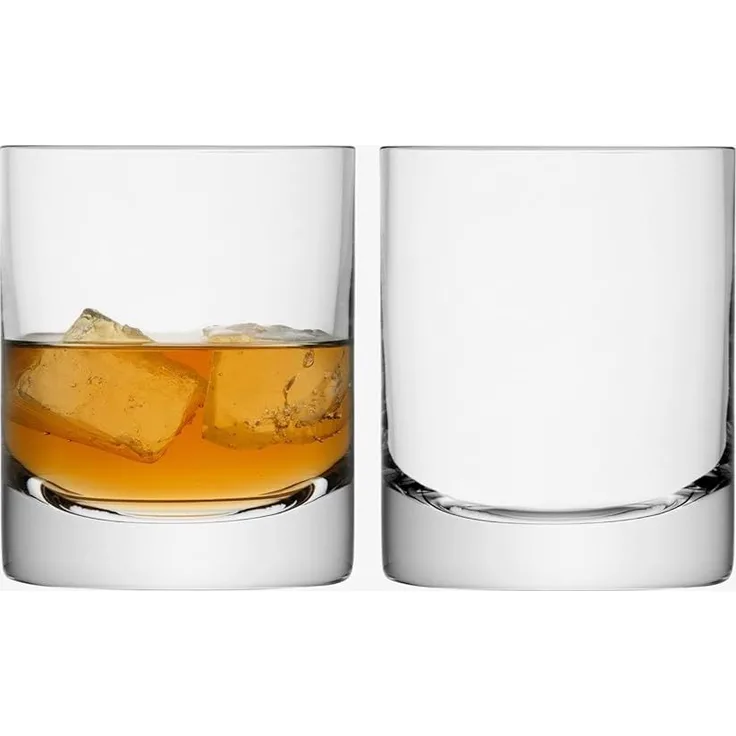 LSA International Whiskyglas Bar 4er Set Glas klar 250 ml