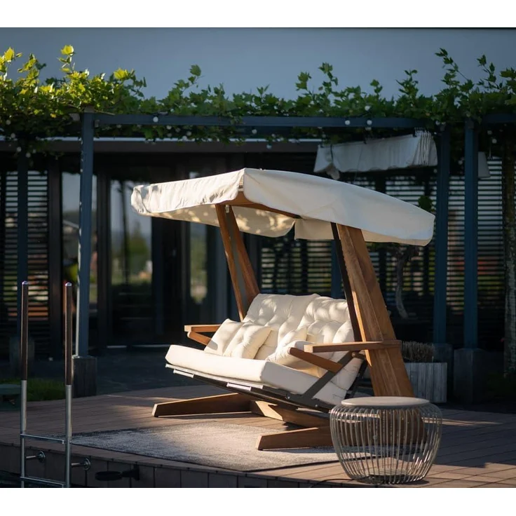 Westmann Irokoholz Hollywoodschaukel Luna 2600 | – Bild 8