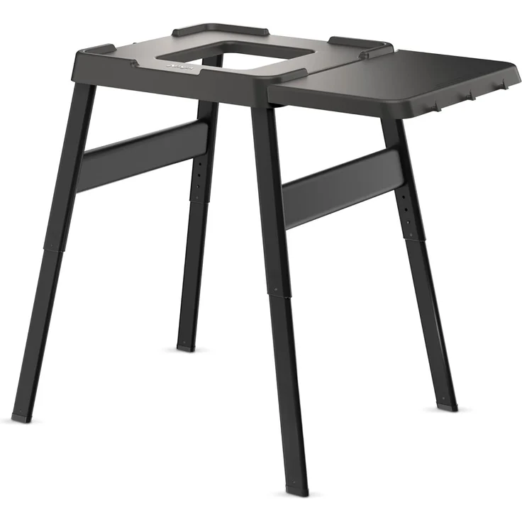 Ninja Woodfire höhenverstellbarer Ständer mit Seitentisch für Woodfire Elektrogrills, Stahl / Plastik Schwarz, 66 x 86 x 107 cm – Bild 1