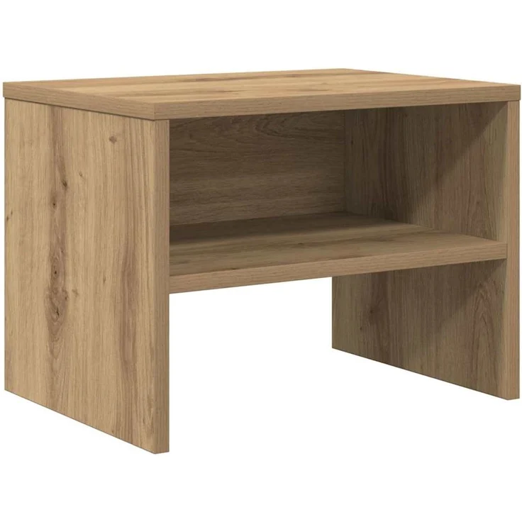 vidaXL Nachttisch Artisan-Eiche 40 x 40 x 30 cm Holzwerkstoff 875005 – Bild 2