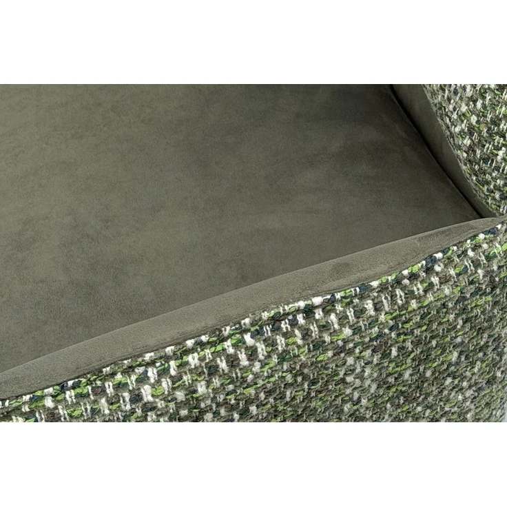 KAWOLA Esszimmerstuhl EDENIA Drehstuhl Stoff grün 86 x 65 x 60 cm – Bild 9