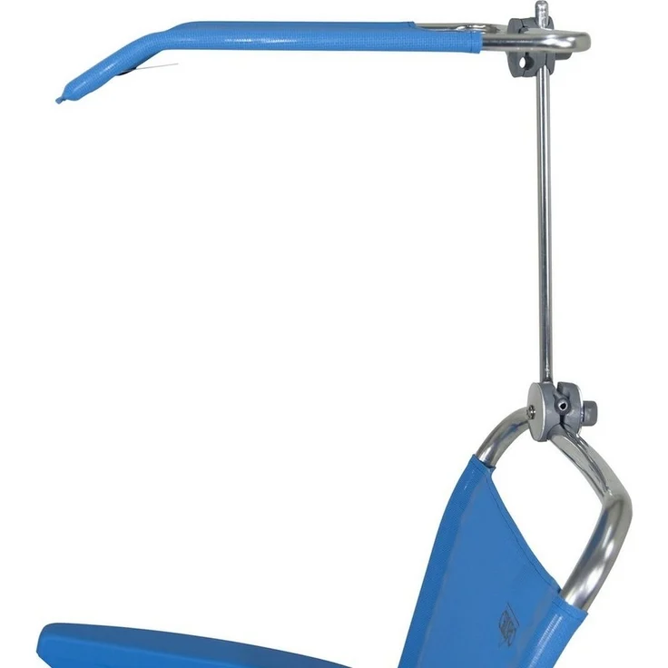 Crespo Campinghocker Sonnendach Campingstuhl P199 Sonnen, Schirm Schutz Klappstuhl Strand Stuhl – Bild 2