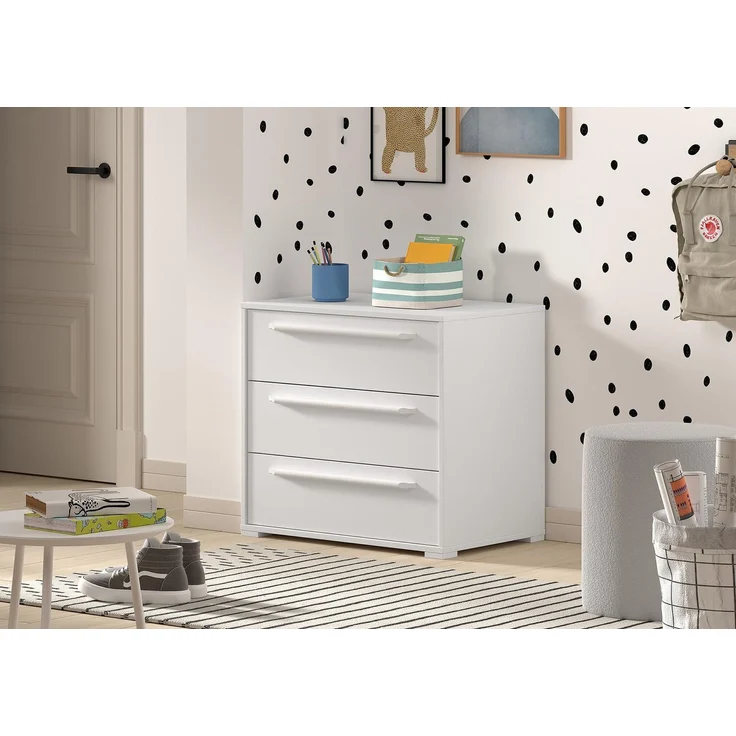 Halbhohes Bett mit Schreibtisch Kommoden Sam 98 x 219 x 116.6 cm – Bild 6