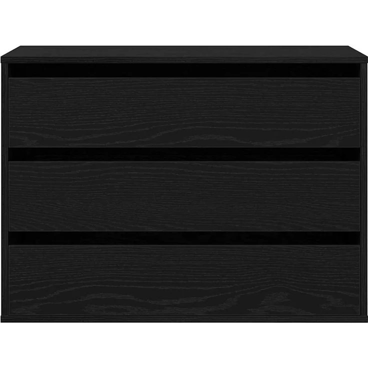 vidaXL Schubladenschrank Schwarz 80 x 41 x 58 cm Holzwerkstoff 868902 – Bild 7