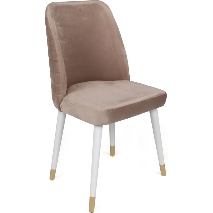 Skye Decor 'Hugo-404 V2' Stuhlset (2-teilig), Beige / Weiß, 50 x 90 x 49 cm – Bild 2