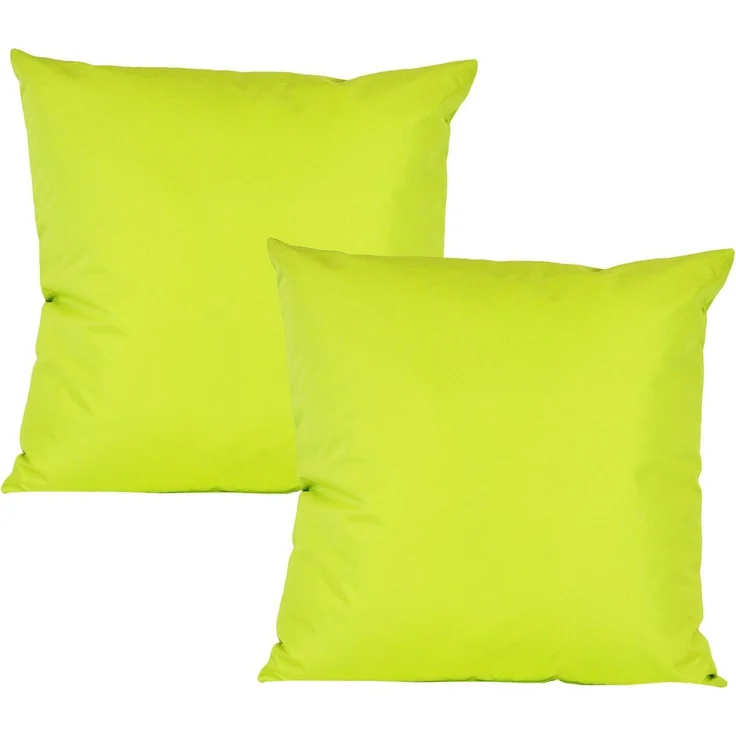 JACK Kissenbezüge 2er Set 50x50cm Outdoor Wasserfest, (2 Stück), 2x Kissenhülle, strapazierfähig, wasserabweisend, Innen & Außen – Bild 1
