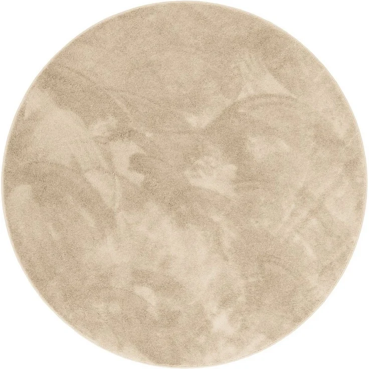 Pergamon Hochflor-Teppich Hochflor Langflor Teppich Super Soft Melia Rund, Rund, Höhe: 20 mm – Bild 2