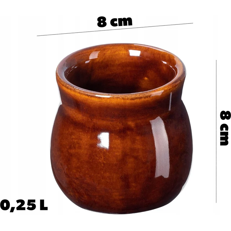 KADAX Becher für Glühwein, 250 ml, Steingut – Bild 3