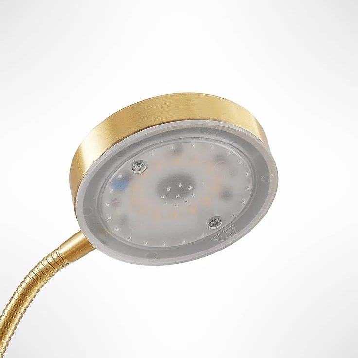 Lindby Stehlampe Seppa, Enthalten, 1 x 27 W LED + 1 x 6 W LED, warmweiß – Bild 5