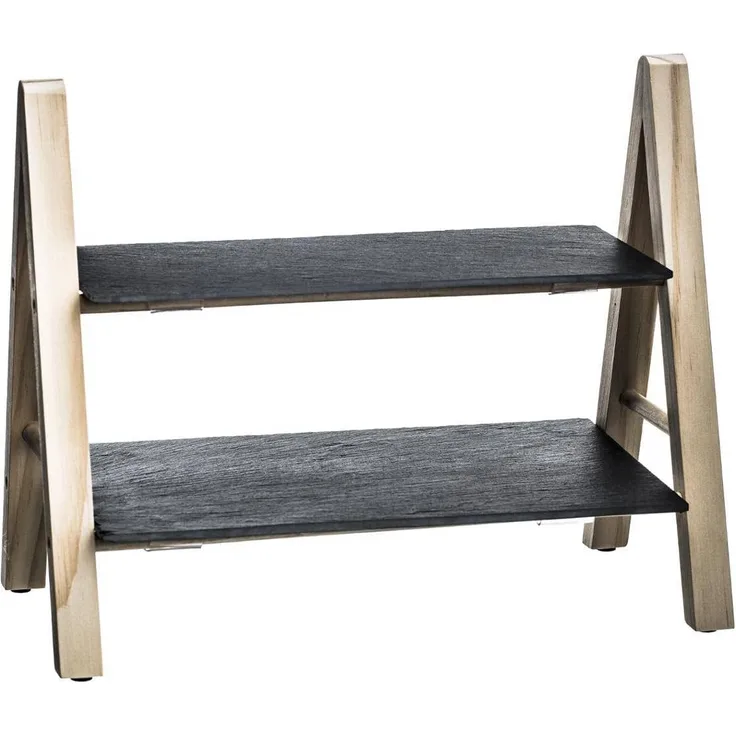 Etagere aus Schiefer L. 28 x l. 4 x H. 18 cm schiefer