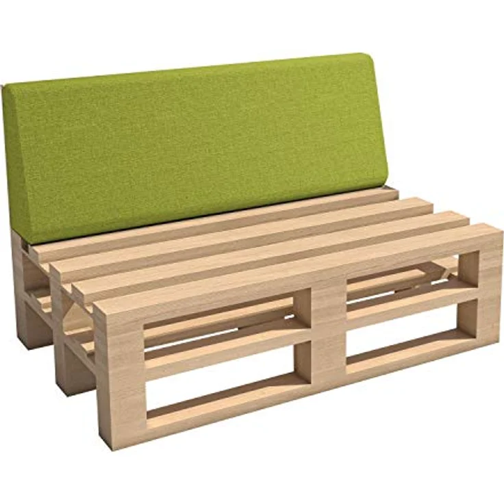 chilly pilley Palettenkissen Gartenkissen Palettenauflage Palettenpolster Indoor Outdoor Waschbar Abnehmbar Sitzkissen Rückenkissen (8er Set, Grün) – Bild 7