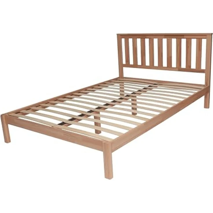 Krok Wood Massivholzbett Sofia mit Kopfteil in Buche – Bild 5