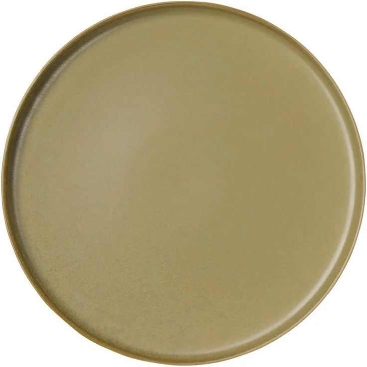 ASA Selection coppa miso Dessertteller, Dessert Teller, Kuchenteller, Steinzeug, Gelb, Ø 21 cm, 19140194