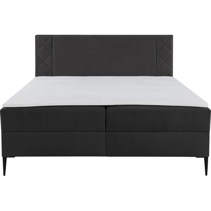 Boxspringbett Prilata (Farbe: Polo 897, Größe: 140x200) – Bild 3