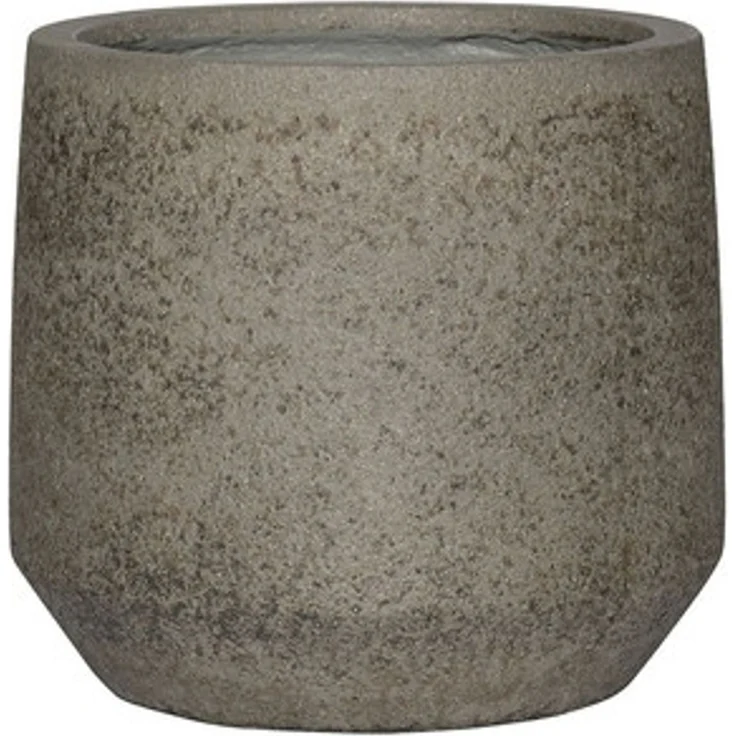 Pottery Pots Hartith Dioritgrau-Grau, Durchmesser 31,5 cm, Höhe 28 cm