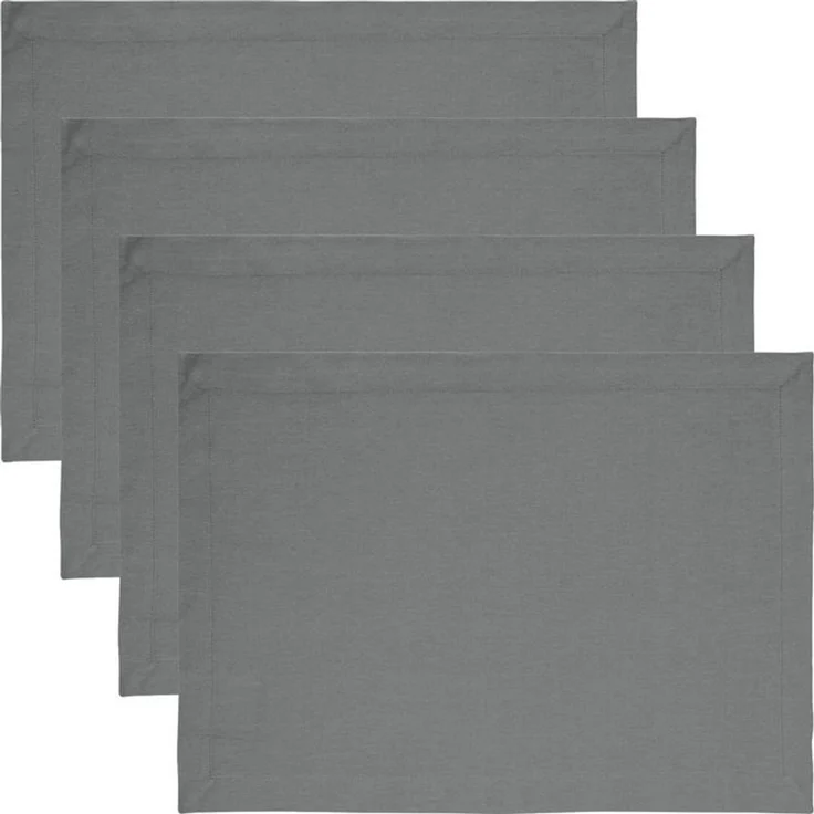 REDBEST Platzset Tischset "Tulsa" 4er-Pack, Baumwolle Uni – Bild 4