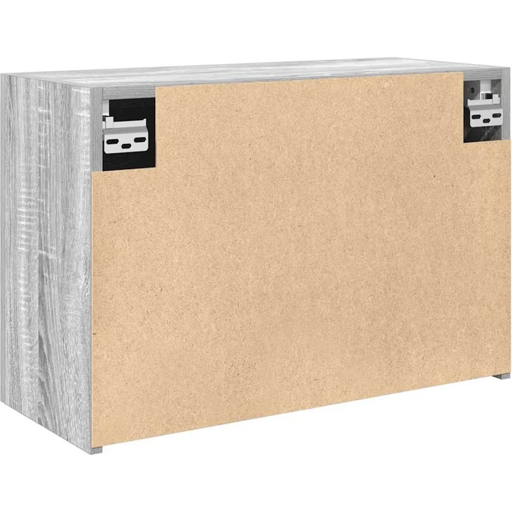 vidaXL Bad-Wandschrank Grau Sonoma 60x25x40 cm Holzwerkstoff 860072 – Bild 7