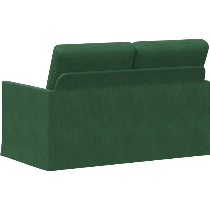 vidaXL 2-Sitzer Sofa Dschungelgrün 130 x 81 x 82 cm Cordstoff 42041071 – Bild 4