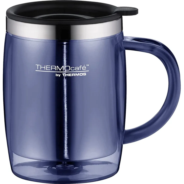 Thermos Trinkbecher Desktop Mug blau