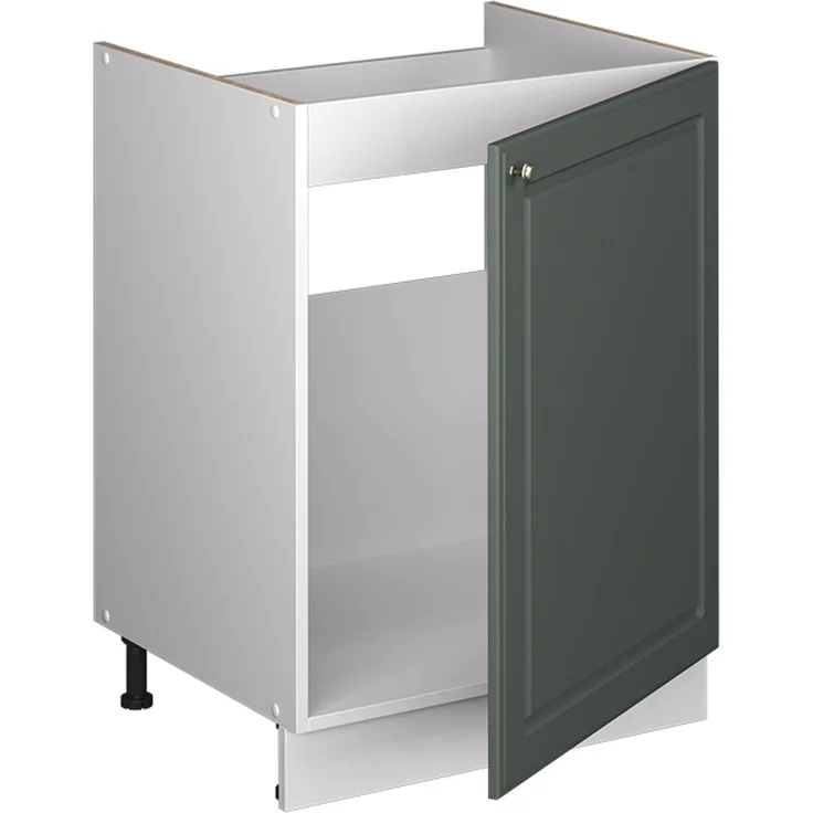 Spülenunterschrank Fame-Line Grün-Gold Landhaus/Weiß 60 cm Vicco – Bild 6