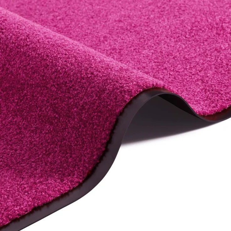 Waschbare Fußmatte Wash & Clean - raspbeere-rot - 60x180x0,7cm – Bild 2