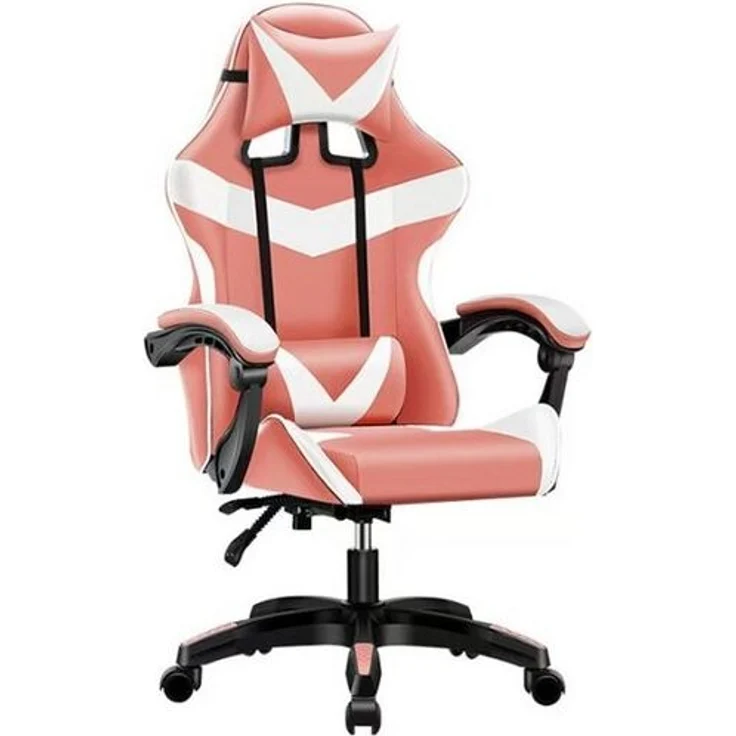 HTI-Living Drehstuhl Gaming Stuhl Pink/Weiß Drehstuhl (Stück, 1 St), Bürostuhl Drehstuhl Schreibtischstuhl – Bild 2