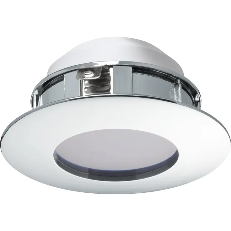 Eglo 95818 Hochvolt LED Einbauleuchte Pineda in chrom 1X6W Ø 7,8cm IP44