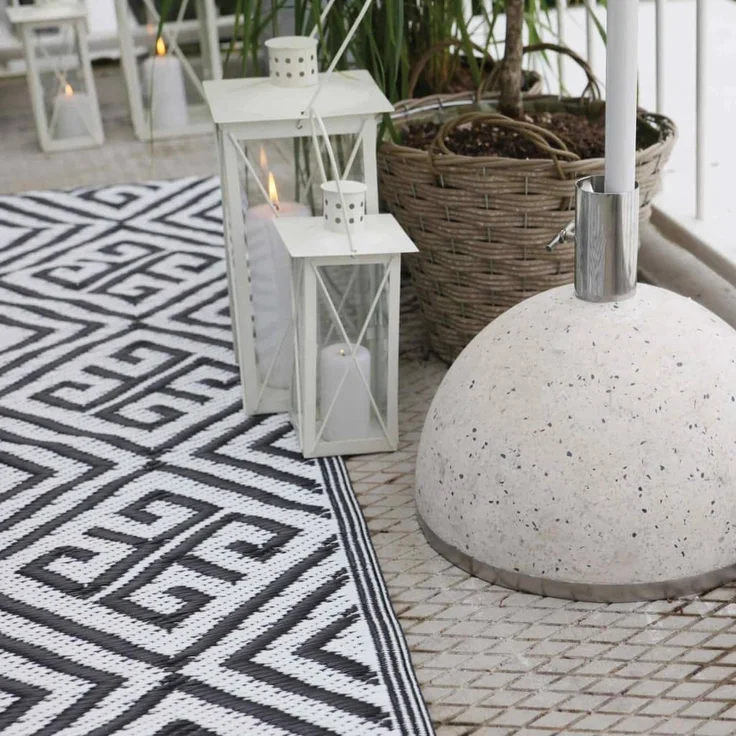 Esschert Design Outdoor-Teppich 120x186 cm Grafik OC12 423800 – Bild 8