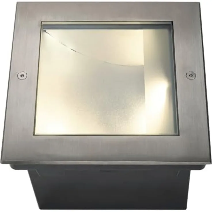 SLV No. 229383 DASAR 255 LED Bodeneinbauleuchte asymmetrisch Edelstahl 316 34W 3000K