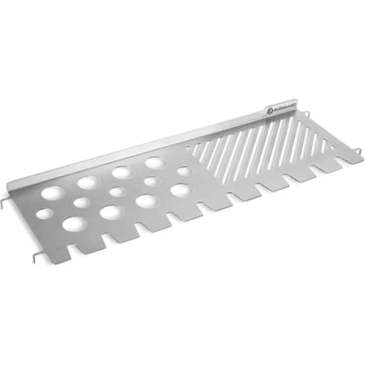 BURNHARD® Edelstahl Multifunktions-Warmhalterost für Gasgrill FRED, Chicken-Drumstick-Halter, 2.5 mm Materialstärke, Spülmaschinengeeignet - Multi-Color - #944730