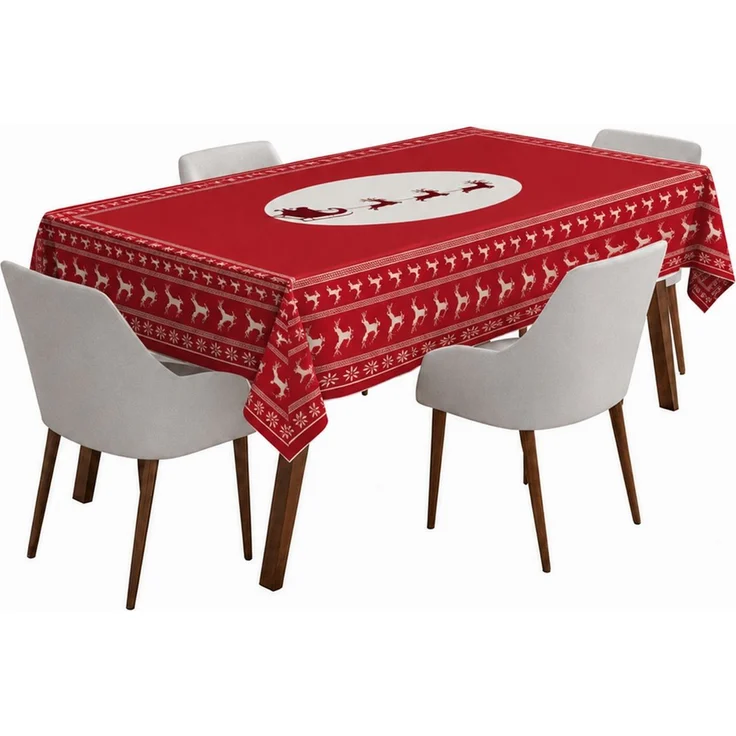 Hermia Concept 'Xmas 10 - Small' Tischdecke, Mehrfarbig, 100 x 160 cm – Bild 2