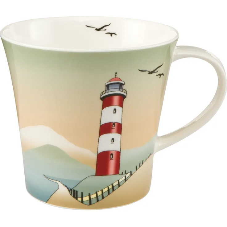 Goebel Lighthouses - Coffee-/Tea Mug Scandic Home Scandic Home Wohnaccessoires Bunt Fine Bone China