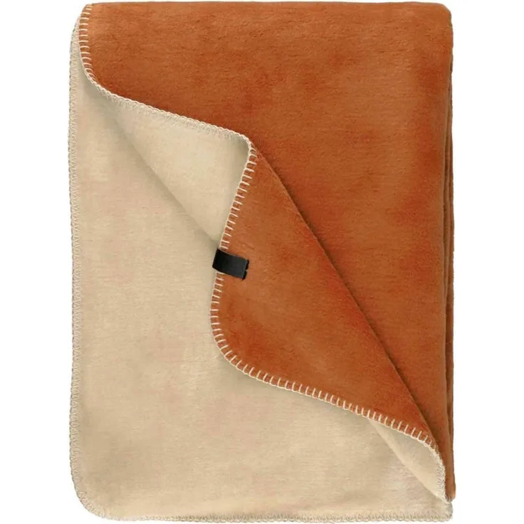 Wohndecke FAVORIT Wohndecke, SCHÖNER WOHNEN-Kollektion, 150 x 200 cm in Terra