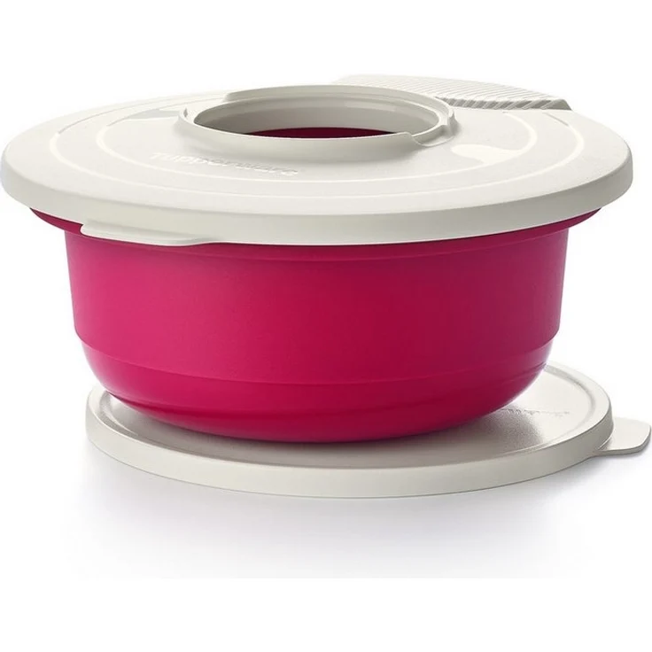 TUPPERWARE Rührschüssel Tupperware Spritzschutzdeckel die Rührschüsseln 1 l, 2l und 3,5 l – Bild 3
