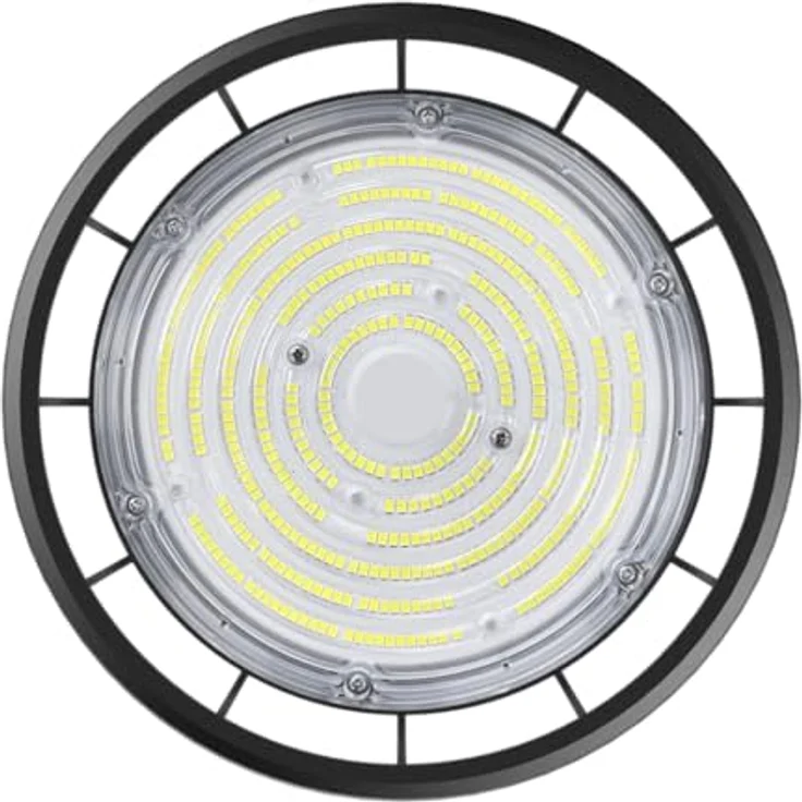 Berger & Schröter LED Strahler UFO high bay light 120 W, 22800 Lumen, dimmbar, 6500 K Weißlicht, IP66, ideal für hohe Decken und große Flächen – Bild 2