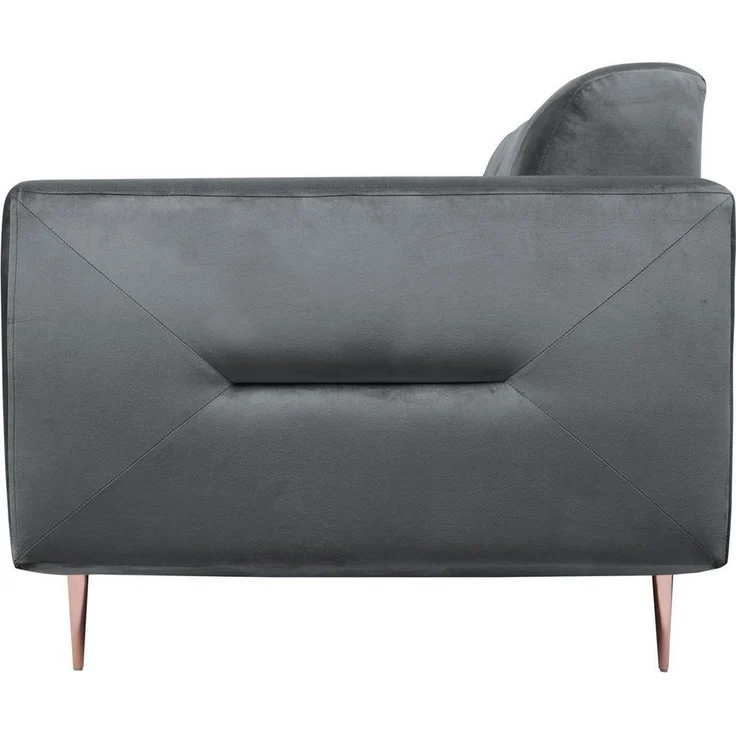 Beautysofa Polstergarnitur VENEZIA Die Lieferung beinhaltet Beiträge zur Wohnung, (Sessel + 2-Sitzer Sofa + 3-Sitzer Sofa im modernes Design), mit Metallbeine, Couchgarnituren aus Velours – Bild 2