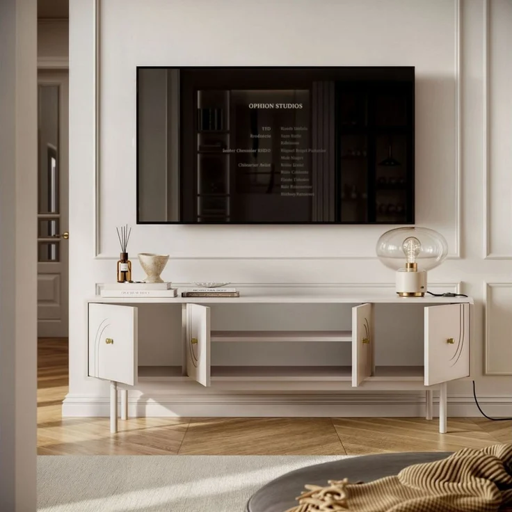 Lookway TV-Schrank LIBERTY auf Holzbeinen – Bild 3