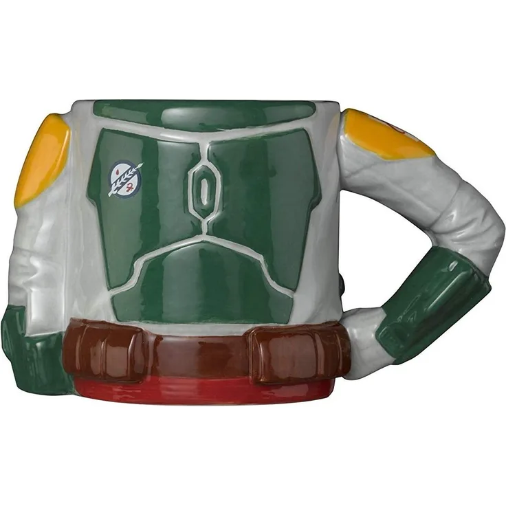 STAR WARS Boba Fett Sculpted Tasse Torso mit 3D Arm, Mug, 350 ml