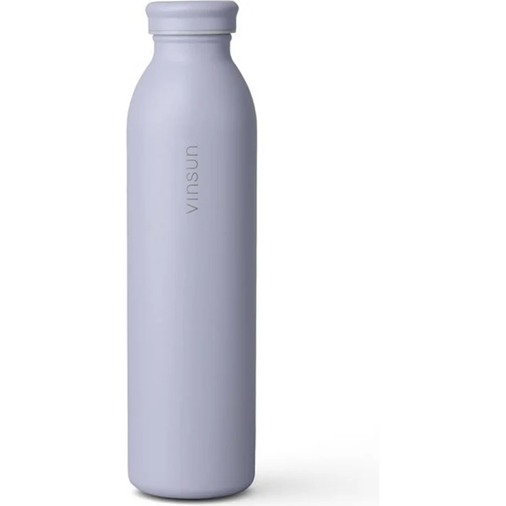 Vinsun Isolierflasche Edelstahl Flasche 600ml, Thermoflasche doppelwandig isoliert BPA frei, Auslaufsicher, Kohlensäure geeignet, bruchsicher, Kalt- & Heißgetränk – Bild 4