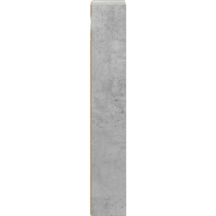 vidaXL Badezimmer-Wandschrank mit Regal Betongrau 20 x 10 x 60,5 cm 889290 – Bild 7
