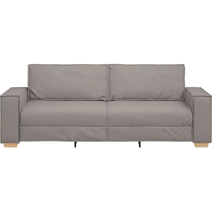 vidaXL 3-Sitzer-Sofa Taupe 180 cm Stoff 4104996 – Bild 3