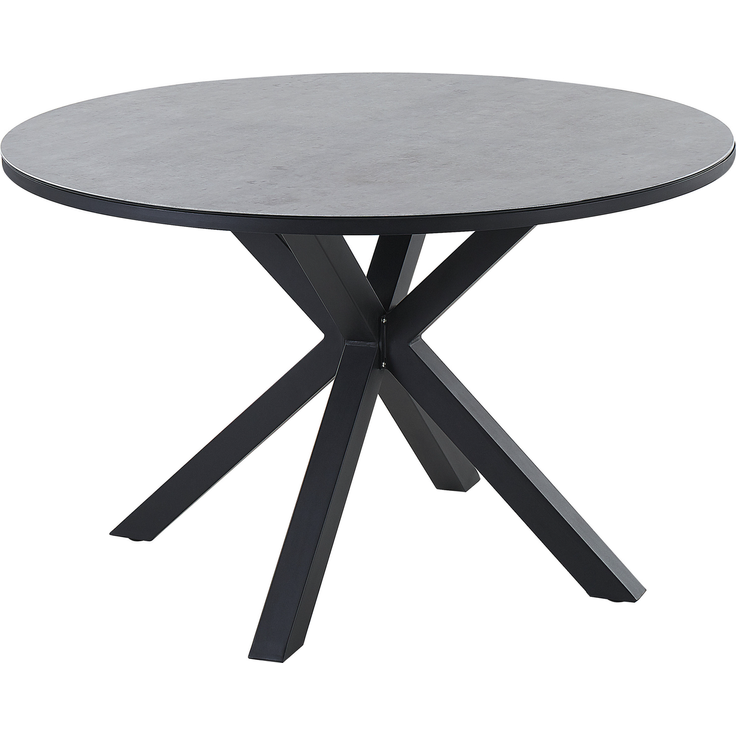 Gartentisch Keramik Glas Grau MALETTO