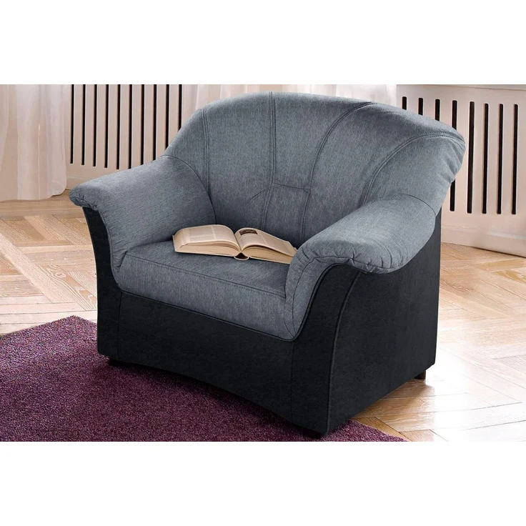 DOMO collection Sessel Flores, wahlweise mit Federkern (nicht bei Microfaser PRIMABELLE®-Struktur) – Bild 1