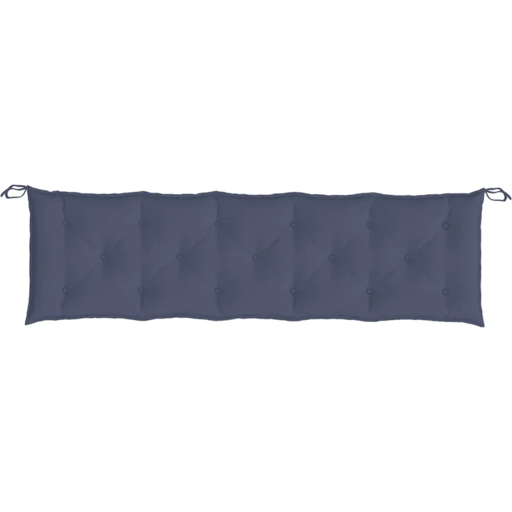 vidaXL Gartenbank-Auflagen 2 Stk. Marineblau 180x50x7 cm Oxford-Gewebe 379106 – Bild 5