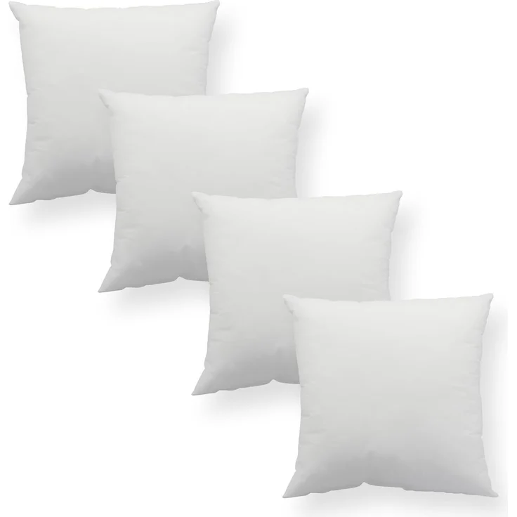 Haus und Deko Kopfkissen 4er Pack Füllkissen Microfaser Kissenfüllung Kopfkissen Dekokissen, Bezug: Microfaser, Rückenschläfer,Seitenschläfer,Bauchschläfer