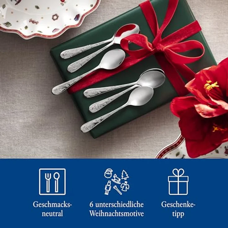 Villeroy & Boch Toy's Delight Kaffeelöffel 6er Set – Bild 6