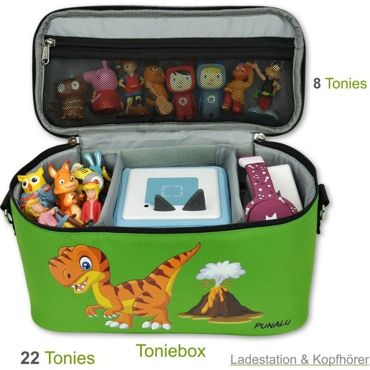 PUNALU Aufbewahrungstasche Tasche für Toniebox, Toniebox Tasche mit Motiv – Bild 2
